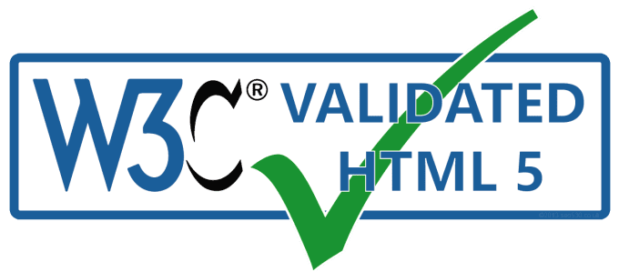 W3C HTML5 Validation pass